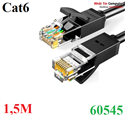 Cáp mạng đúc sẵn CAT6 UTP 26AWG tròn dài 1,5m Ugreen 60545 cao cấp