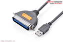 Cáp máy in USB to LPT IEEE 1284 dài 2m chính hãng Ugreen UG-20225 cao cấp