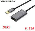 Cáp nối dài USB 2.0 dài 30M chính hãng Unitek Y-275 cao cấp