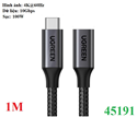 Cáp nối dài USB Type-C 3.2 GEN2 (Male/Female) dài 1M dây bọc dù Ugreen 45191 cao cấp