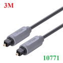 Cáp quang âm thanh Digital Optical Audio Toslink dài 3m Ugreen 10771 cao cấp