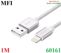 Cáp sạc, dữ liệu USB 2.0 to Lightning dài 1M cho iphone, ipad Ugreen 60161 cao cấp (MFI)