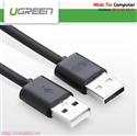 Cáp USB 2.0 chuẩn A 2 dầu dương M/M dài 3m Ugreen UG-30136 Chính hãng