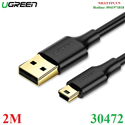 Cáp USB 2.0 to USB Mini 2m Ugreen 30472 cao cấp