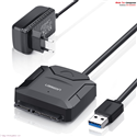 Cáp USB 3.0 to SATA HDD 2,5 và 3,5 Converter chính hãng Ugreen 20611 cao cấp