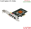 Card caprutre ghi hình nội soi, siêu âm Svideo, AV chuẩn PCI-E Lianxinhongfu LX725 cao cấp