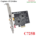 Card ghi hình Capture AV, Svideo chân Pcie 1x AVerMedia C725B cao cấp (nội soi, siêu âm)