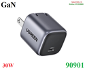 Củ sạc nhanh 30W GaN 1 cổng USB Type-C Hỗ trợ QC4+, PD3.0 Ugreen 90901 cao cấp