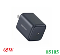 Củ sạc nhanh 65W cổng Type-C x1 Ugreen 85105 cao cấp (US Plug)
