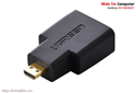 Đầu chuyển đổi Micro HDMI to HDMI chính hãng Ugreen 20106
