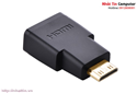 Đầu chuyển đổi Mini HDMI to HDMI chính hãng Ugreen 20101