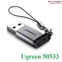 Đầu chuyển USB 3.0 to USB Type-C chính hãng Ugreen 50533 cao cấp