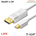 Dây chuyển đổi có chipset Displayport sang MiniDP dài 1.8M JASOZ T-A247 cao cấp