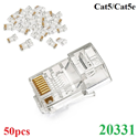 Hạt mạng RJ45 Cat5e 50c/hộp chính hãng Ugreen 20331 cao cấp