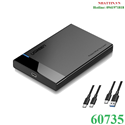 Hộp box đựng ổ cứng 2,5 inch USB-C Sata 5Gbps Ugreen 60735 cao cấp (hỗ trợ 6TB)