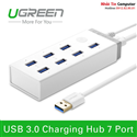 Hub đa năng gồm 7 cổng USB 3.0 Ugreen UG-20296 kèm sạc điện thoại, máy tính bảng...