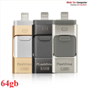 iUSB FlashDriver 64gb iDragon U001-64G cho điện thoại Iphone, Ipad, Ipod, Android