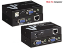 Nối dài cáp VGA và Audio 300m qua đường dây mạng VGA Extender VIKI MT-300T
