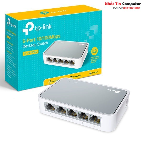 Switch TP-LINK 5 port - Bộ chia mạng LAN 5 cổng TL-SF1005D