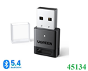 Thiết bị USB Bluetooth v5.4 Dongle cho PC chính hãng Ugreen 45134 cao cấp