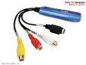 USB capture Easycap - Capture DC60 007/2021 chuyển đổi USB sang AV- Svideo